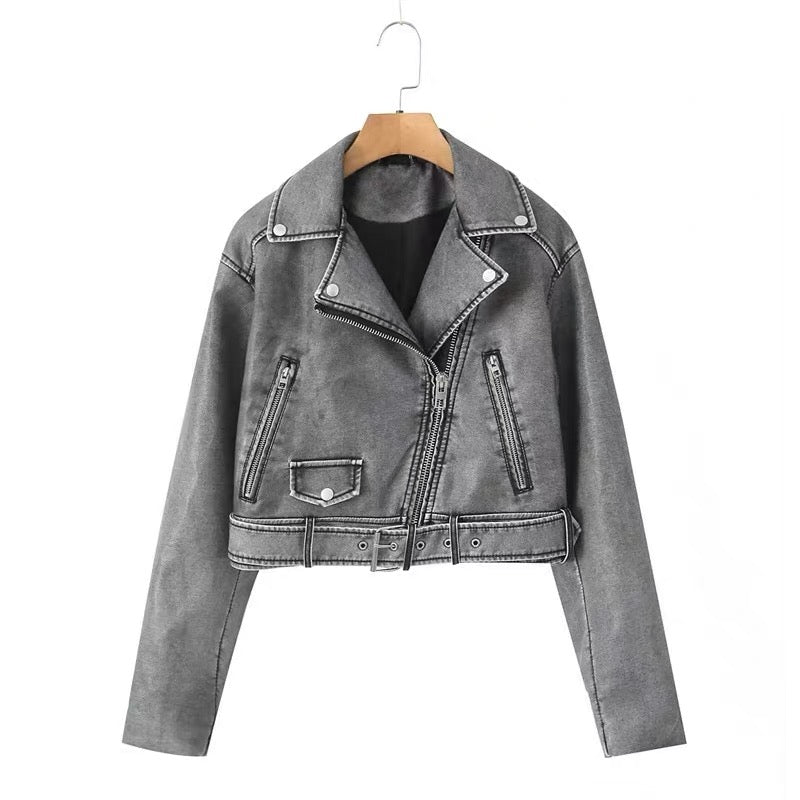 Zara Lederjacke